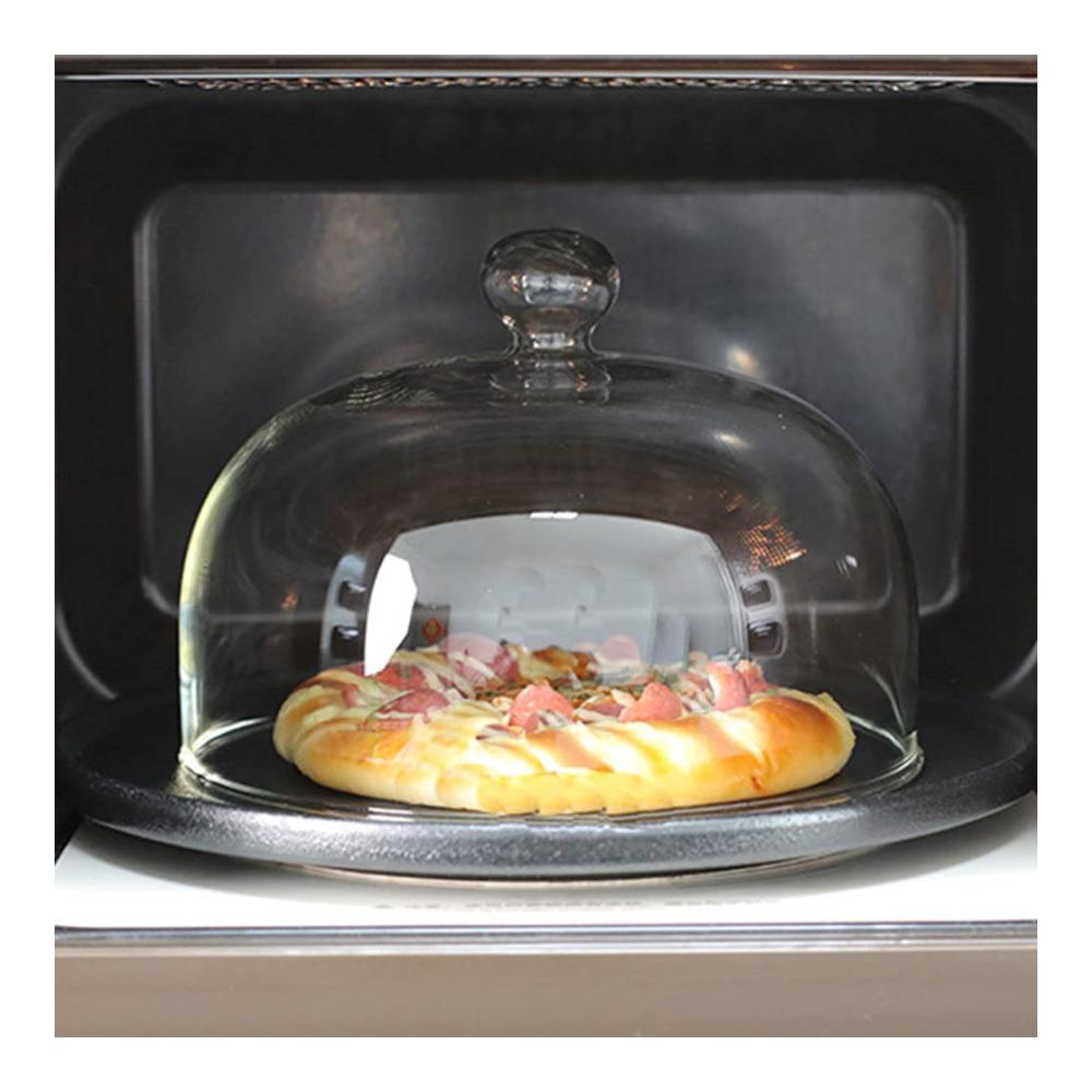 Entdecken Sie Eleganz und Funktionalität mit unseren hochwertigen Bestecksets - SOLUSTRE Tellerglocke & mehr Speiseglocke Glas-Mikrowellen-Deckel Fliegenhaube Spritzschutz & Abdeckhaube für Speisen Käse Kuchen & mehr. Praktisch für Kühlschrank und Mikrowelle