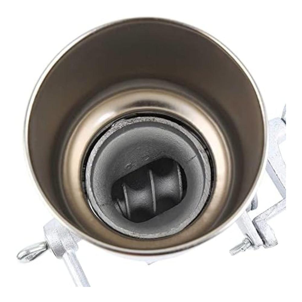 Entfesseln Sie den vollen Geschmack Manuelle Kaffeemühle aus Gusseisen für müheloses Mahlen von Kaffeebohnen Nüssen und Gewürzen. Mit extragroßem Trichter für optimales Zerkleinern in der heimischen Küche. Erleben Sie höchste Präzision und Aromenvielfalt