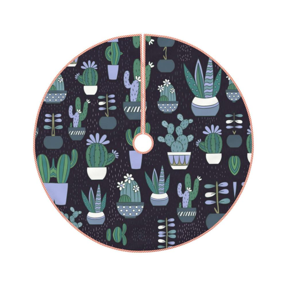 Festliche Vielfalt Weihnachtsbaumständerhüllen im bunten Collage-Design – Elegante Nachahmung von Hanf für perfekte saisonale Dekoration. Entdecken Sie die ideale Weihnachtsdekoration