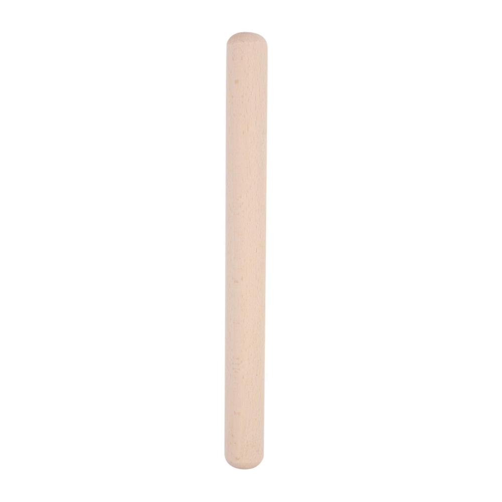 Professioneller 39cm Teigroller aus Massivholz - Ideales Küchenzubehör für perfekte Knödel Tortenkruste & Keksgebäck - Glattes Backwerkzeug
