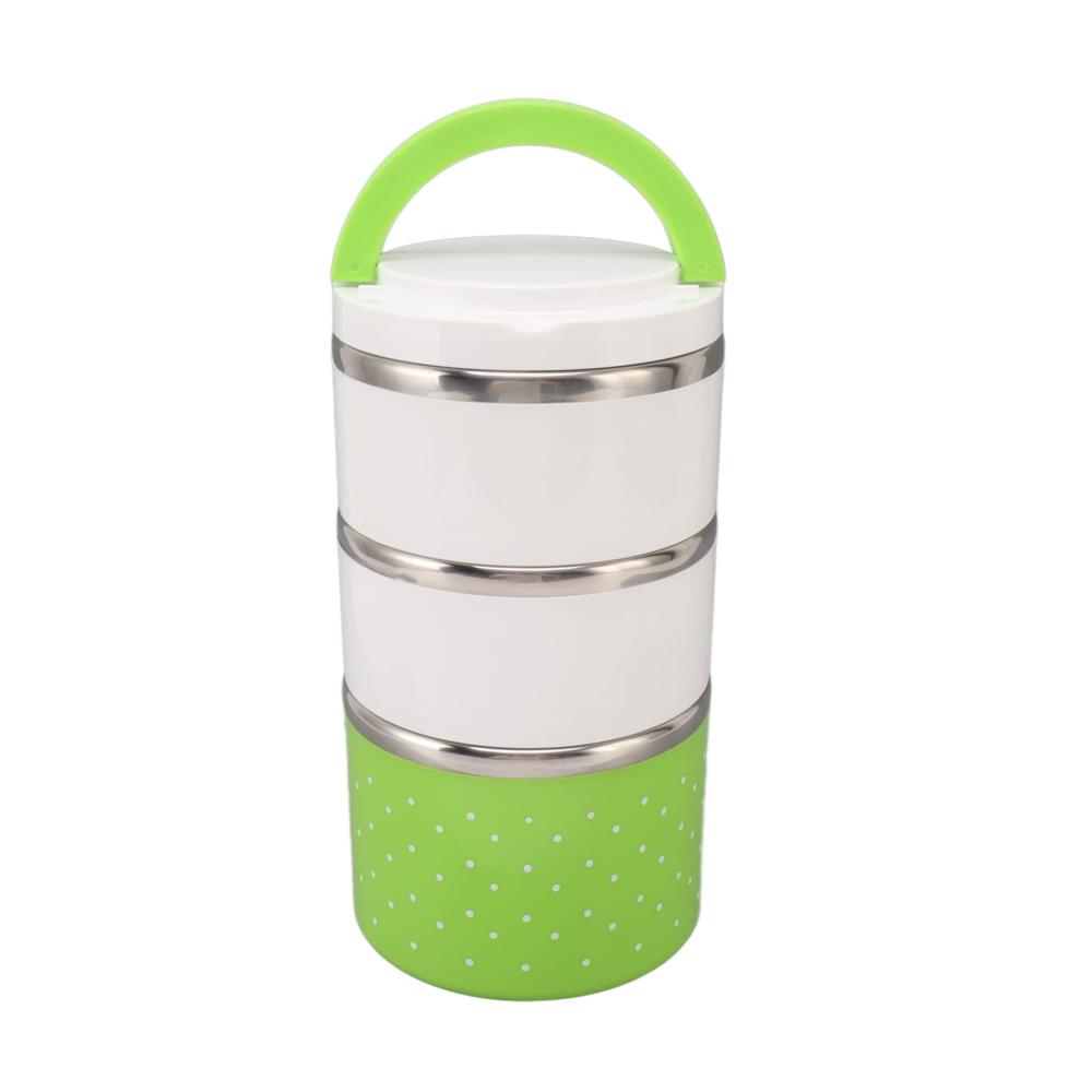 Entdecken Sie die Innovation Premium Bento Boxen Set auslaufsicher mit stapelbarem Thermo-Design aus Edelstahl für frische Mahlzeiten unterwegs! Perfekt für Partys