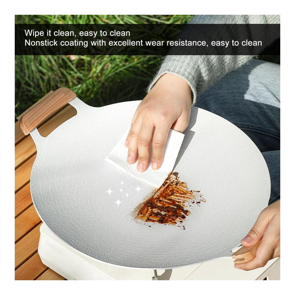 Grillpfannen-Set mit Antihaftbeschichtung Perfekte Bräune und Knusprigkeit auf dem Herd! Mikrowellengeeignet für schnelles Grillen von Fleisch und Gemüse (34cm). Erstklassiges Kochgeschirr