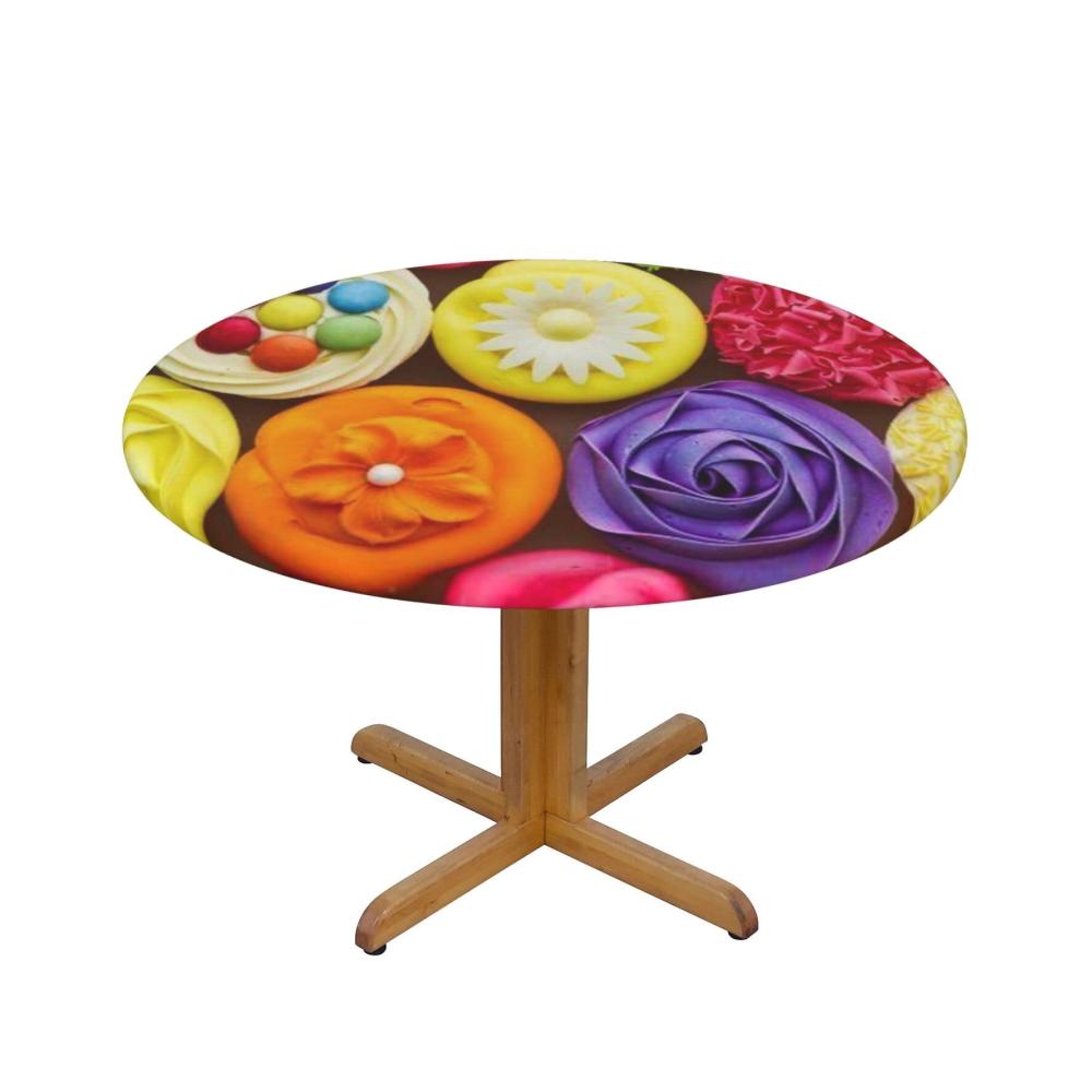 Bunte Cupcakes Regenbogen-blumen-kuchen