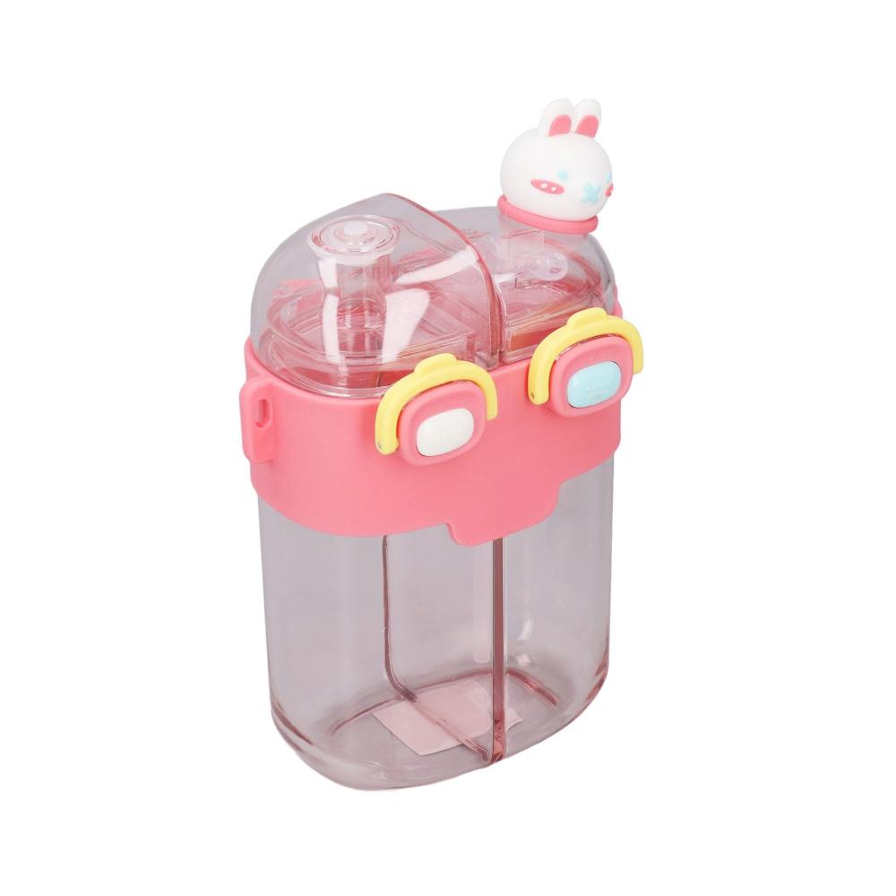 Entdecken Sie die neuesten Filterflaschen! Süße Wasserflasche 780ml - Tragbare Auslaufsichere Sportgetränkeflasche mit doppeltem Verwendungszweck (Rot) - Ideal für unterwegs