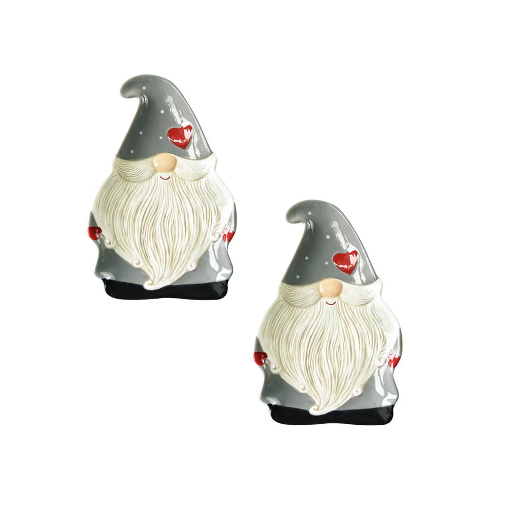 Weihnachtsteller Keramik im Western Style - Großer Essteller für kreative Küche - Hochwertiger Speiseteller für festliche Tafeln - Dekorativer Home Pastry