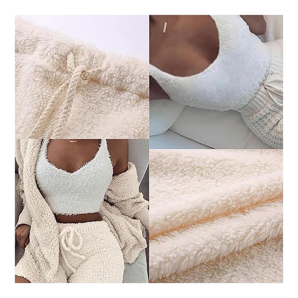 Erweitertes Fotoalbenzubehör Hochwertiges Knit Set - 3-teiliges gemütliches Damen-Set | Warm kuschelig & sexy | Perfekt für gemütliche Nächte und stilvolle Tage