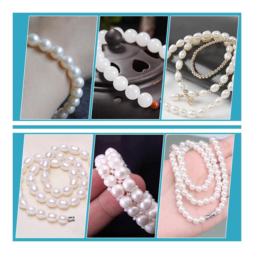 Entfesseln Sie Ihre Kreativität mit PH PandaHall 225m 0.2mm Schnüre & Fäden Perfekte Schnur für Armband Perlengarn Rocailles Nähschnur! Inklusive Zuleitungsdraht und Organisationsetui für Ledernähte. Ideal für die Herstellung von Perlenschmuck und Armbändern. Erwecken Sie Ihre Designs zum Leben