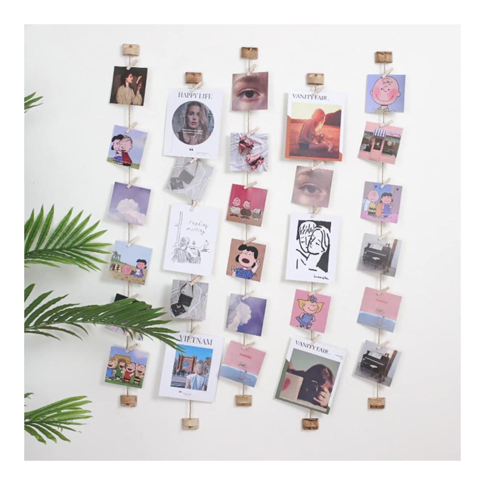 Erstellen Sie Ihre eigene Foto-Collage mit unserem Wand- & Tischrahmen DIY Bilderrahmen Set für kreative Wanddekoration und stilvolle Bildpräsentation. Perfekt für Fotos Postkarten und mehr