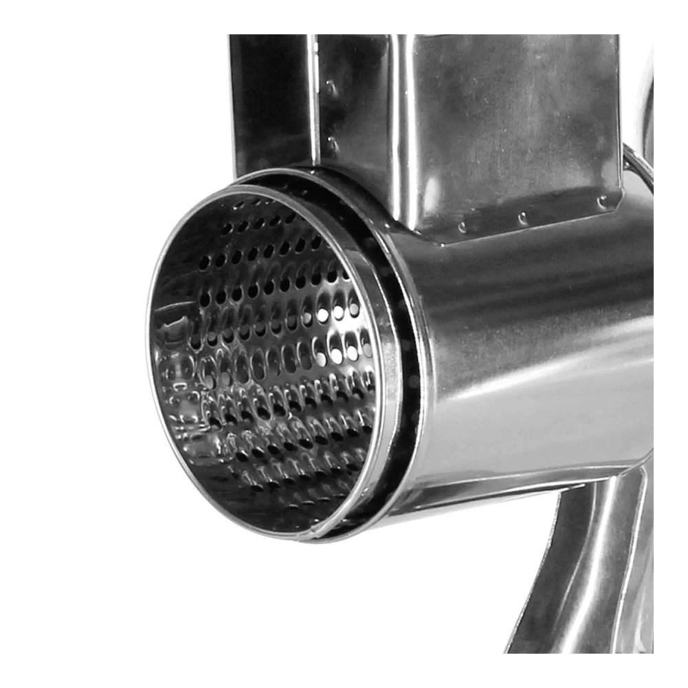 Entdecken Sie die Vielseitigkeit des Gemüsehobels! Hochwertige Trommelreibe und Käsereibe mit Kurbel aus Edelstahl - Perfekt für schnelles Schneiden und Reiben von Gemüse und Käse. Multifunktionale Handkurbel-Käsereibe mit stabiler Saugbasis für müheloses Zubereiten von köstlichen Gerichten