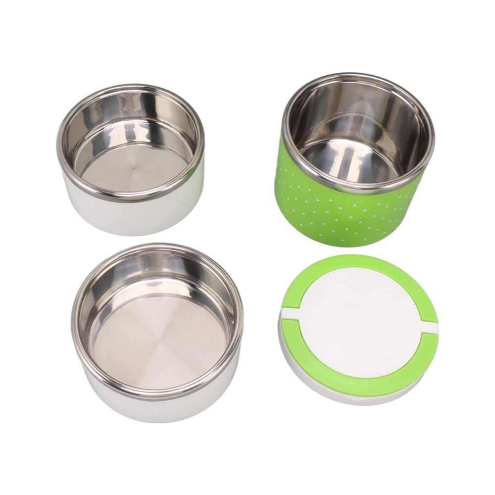 Entdecken Sie die Innovation Premium Bento Boxen Set auslaufsicher mit stapelbarem Thermo-Design aus Edelstahl für frische Mahlzeiten unterwegs! Perfekt für Partys