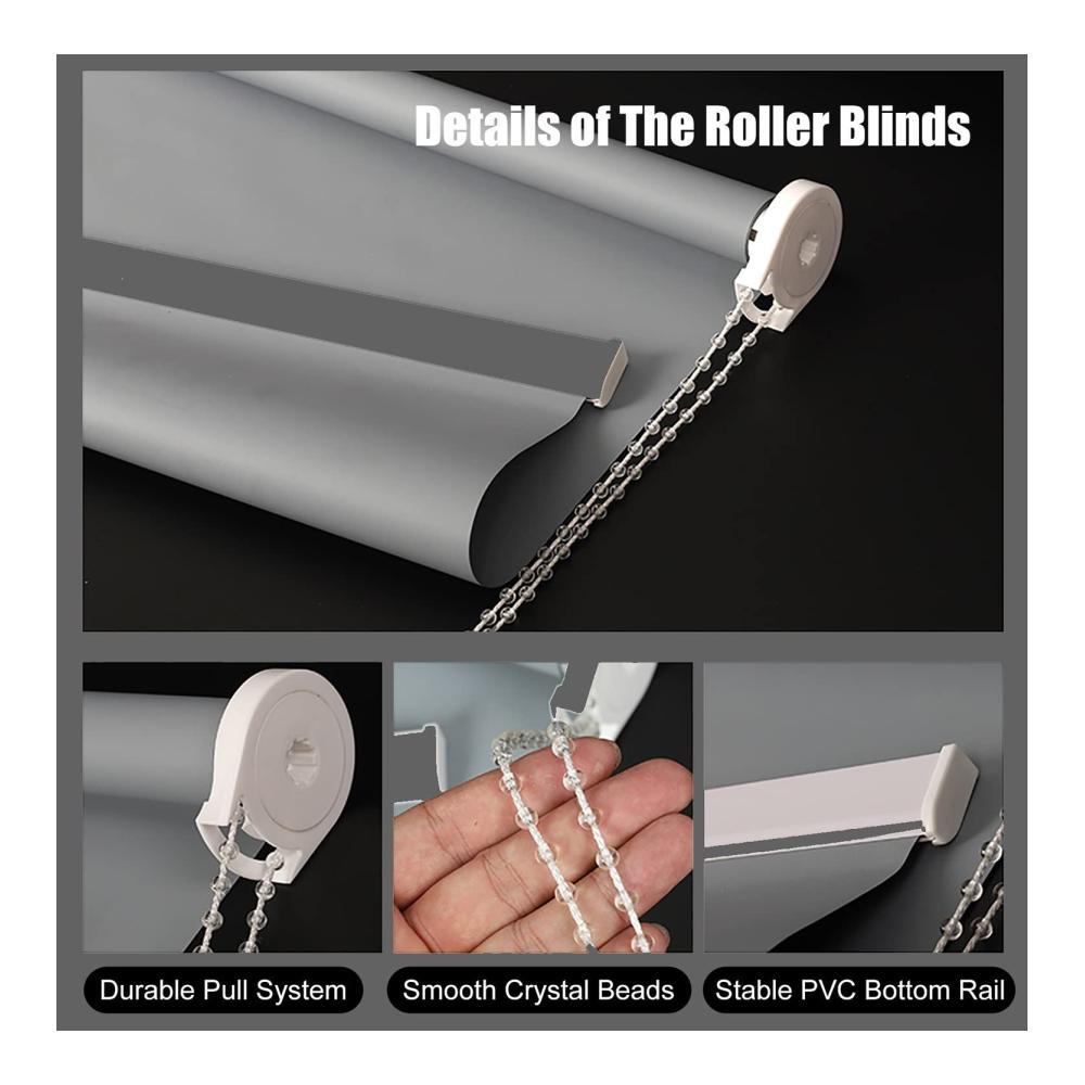 Entdecken Sie das Gelbe Waldmuster - Seitenzug- & Springrollos 100% Licht- und UV-Blockierung Fensterrollos ohne Bohren für Schlafzimmer und Badezimmer Hochwertige Rollschatten Größe 70 cm