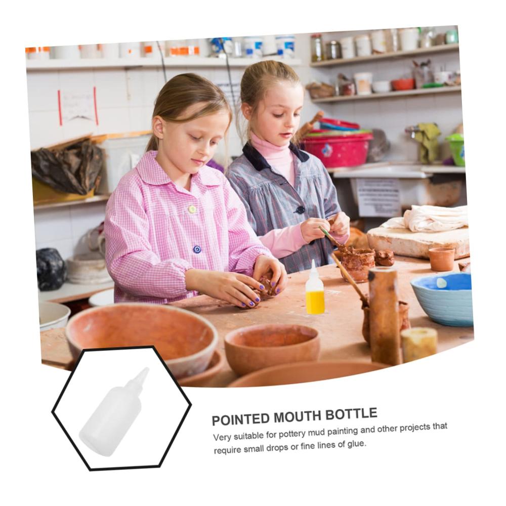 Dressing-Shaker Flaschen Set – 20 Stk. Gewürzspender Mini-Spritzflaschen für Saucen Haarfarbe & mehr – Praktische Squeeze-Flaschen mit Spitzem Mund – Vielseitige Gewürzflaschen aus robustem Kunststoff – Weiß