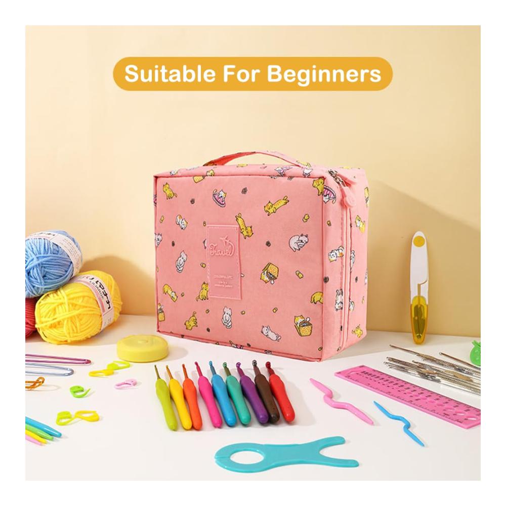 Häkelsets Deluxe Socx Schals Home Craft für Anfänger - Exklusives Sparzubehör im AKTIONSPAKET! Kreatives Häkelset für trendige Accessoires und mehr - Perfekt für Einsteiger und