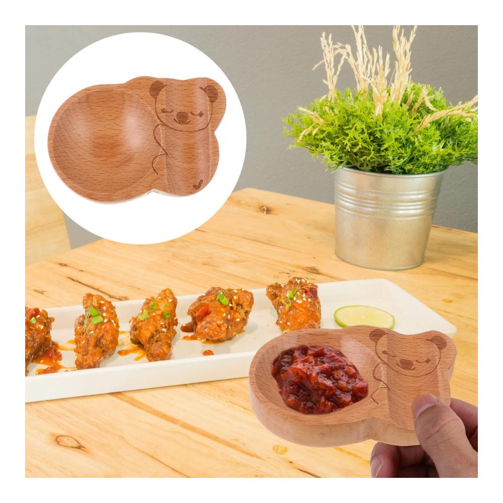 Sushiteller Set 4 stilvolle Dessertteller mit Halter für Sushi Dips Vorspeisen und mehr! Inklusive Löffeln und Gewürzportionen. Perfekt für Ihre Sushi-Abende