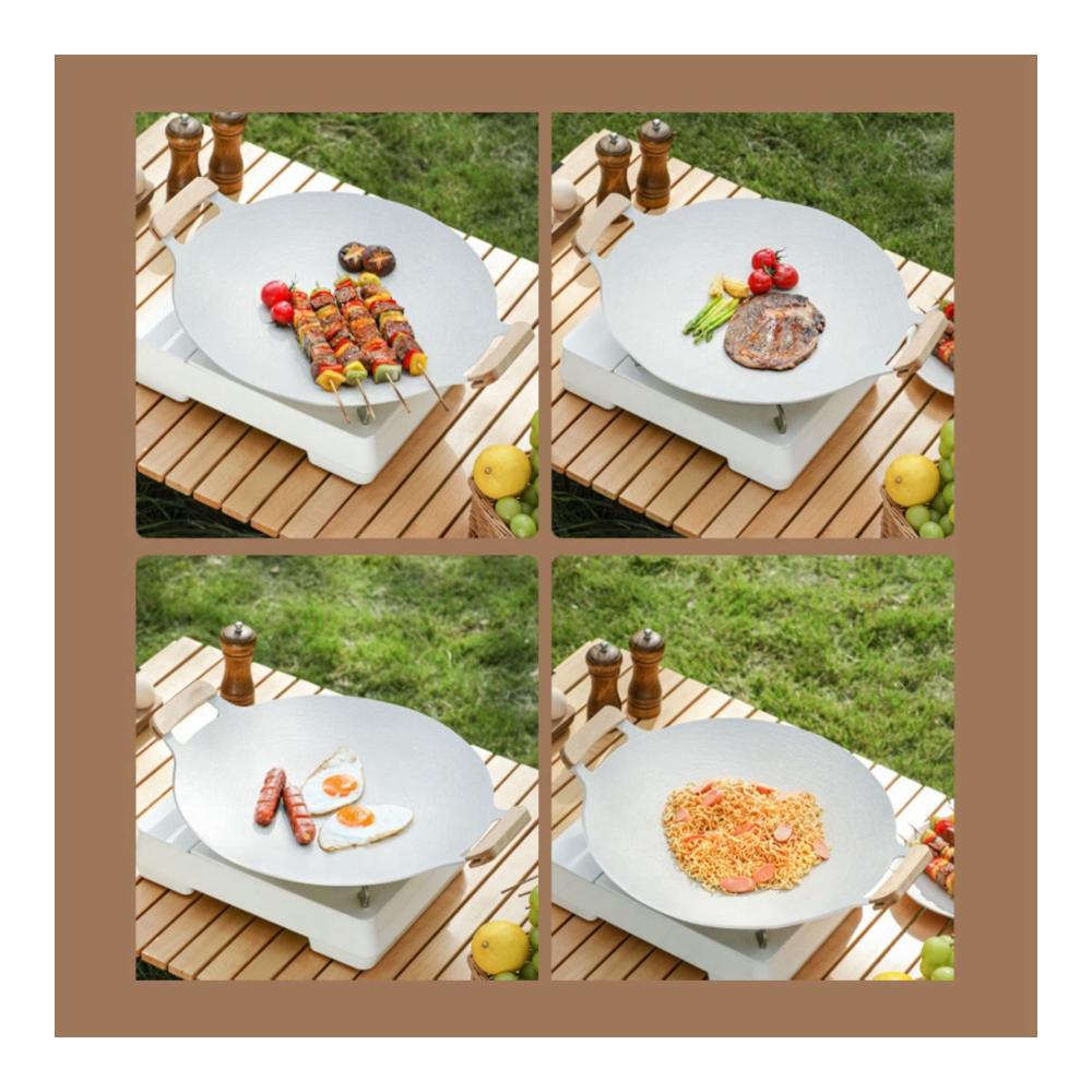 Grillpfannen-Set mit Antihaftbeschichtung Perfekte Bräune und Knusprigkeit auf dem Herd! Mikrowellengeeignet für schnelles Grillen von Fleisch und Gemüse (34cm). Erstklassiges Kochgeschirr