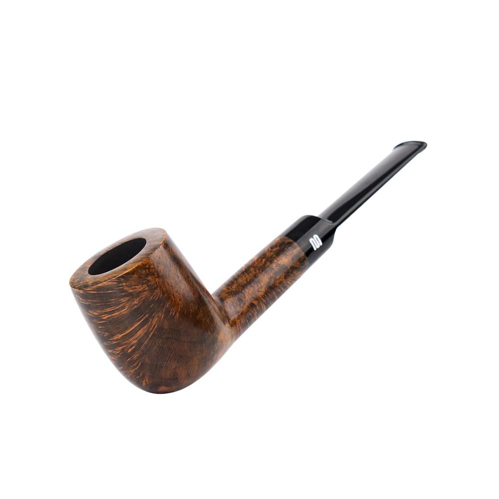 Entdecken Sie exklusives Zigarrenzubehör Handgefertigte Bruyere Tabakpfeife aus mediterranem Briar gerader Schaft natürliche Komponenten 9 mm Filter. Perfekte Geschenkbox