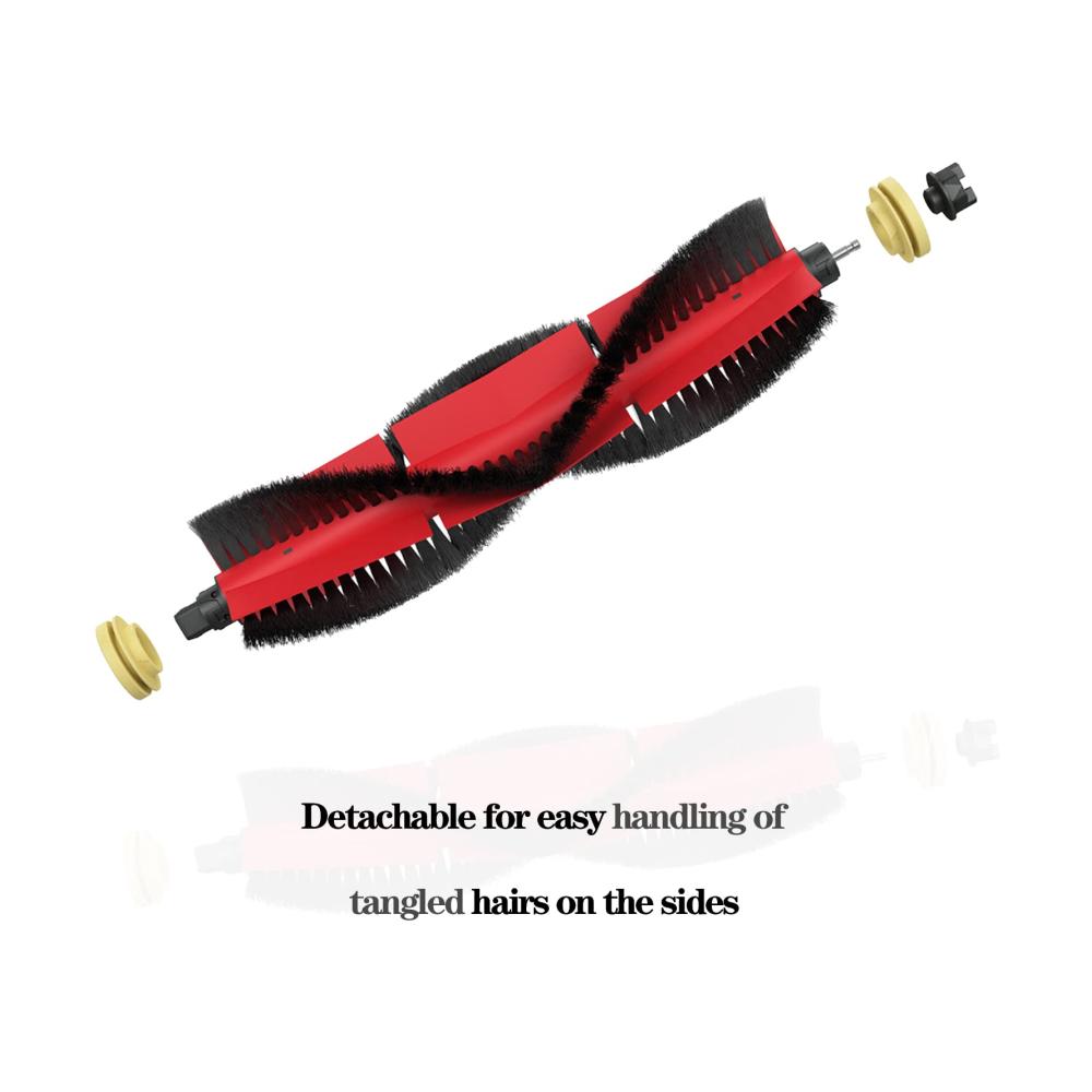 2er Pack Ersatz Hauptbürsten für Roborock S5 S5Max S6 S6 Pure S6 MaxV S4 und E - Original Zubehör Hochwertige Ersatzteile für optimale Reinigungsle
