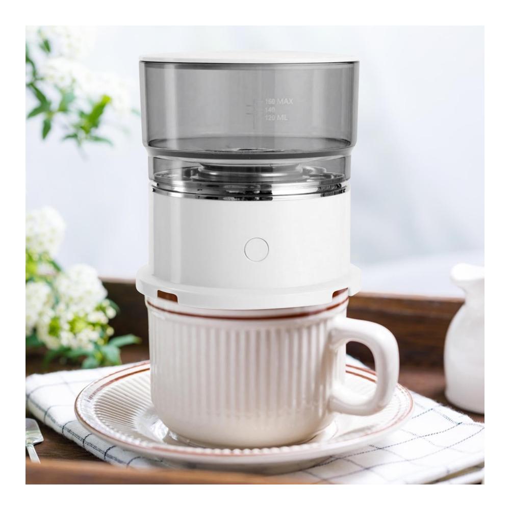 Entdecken Sie die Vielseitigkeit Filterkaffeemaschine für unterwegs | Mini-Einzelportions-Perkolator für Büro Zuhause Camping & Reisen