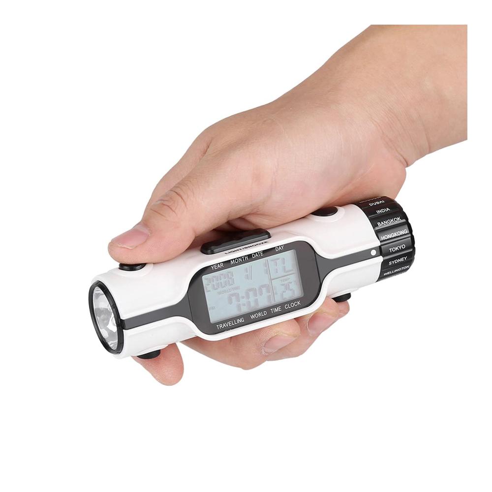 Beginnen Sie Ihren Tag richtig mit unserem innovativen Taschenformat LED-Digital-Wecker. Weltweit einsetzbar leicht und mit 16 Weckmelodien für Ihren perfekten Start. Inklusive Reisewecker und Außenthermometer für unter