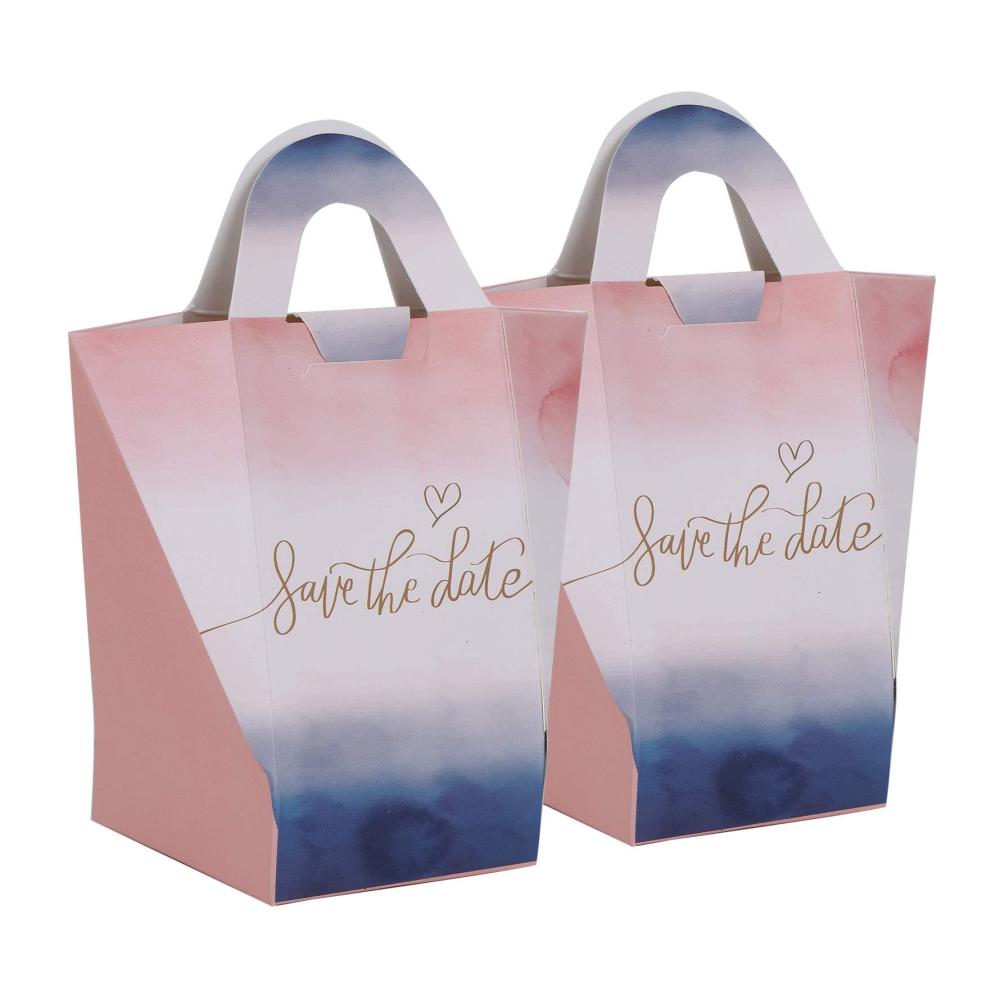 30 Stück DIY Hochzeitsgeschenke Süßigkeitenboxen Geburtstagsparty-Geschenkboxen Leckerli-Geschenkboxen für Hochzeit Brautparty Party(blaue Rauchwolke) - Elegante Boxen & Kästen für Feiern und besondere Anlässe - Inklusive 30 Stück - Hergestellt für unvergessliche Momente