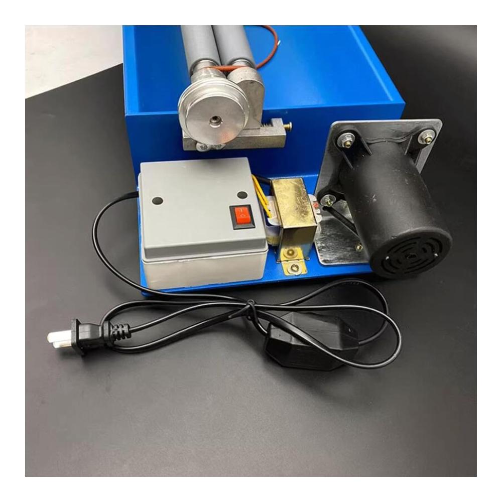 Elektrisches Perlenweben-Werkzeug Halbautomatische 15-W-Perlenmaschine | Einstellbare Rollenbreite und -Geschwindigkeit | Perfekt für Schmuckdesign und Herstellung von Armbändern und Halsketten | Inklusive neuester Techn