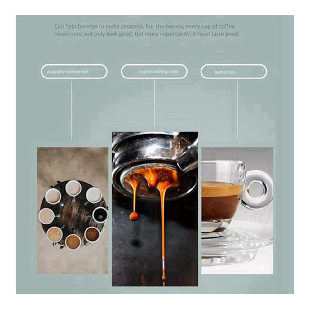 Mehrwegfilter für Espresso-Maschinen Eco310 Ecp35.31 EC680 - Hochwertiger 51MM Bodenloser Kaffee-Filterkorb - Nachhaltiges Kaffeezubehör Typ-A für aromatischen Genuss und Umweltbewusst