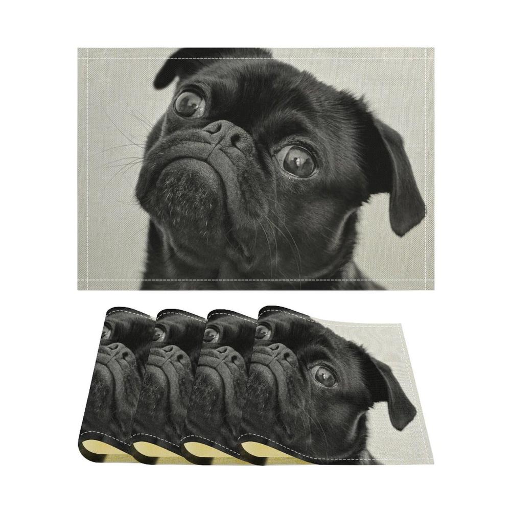 Süßer Schwarzer Mops