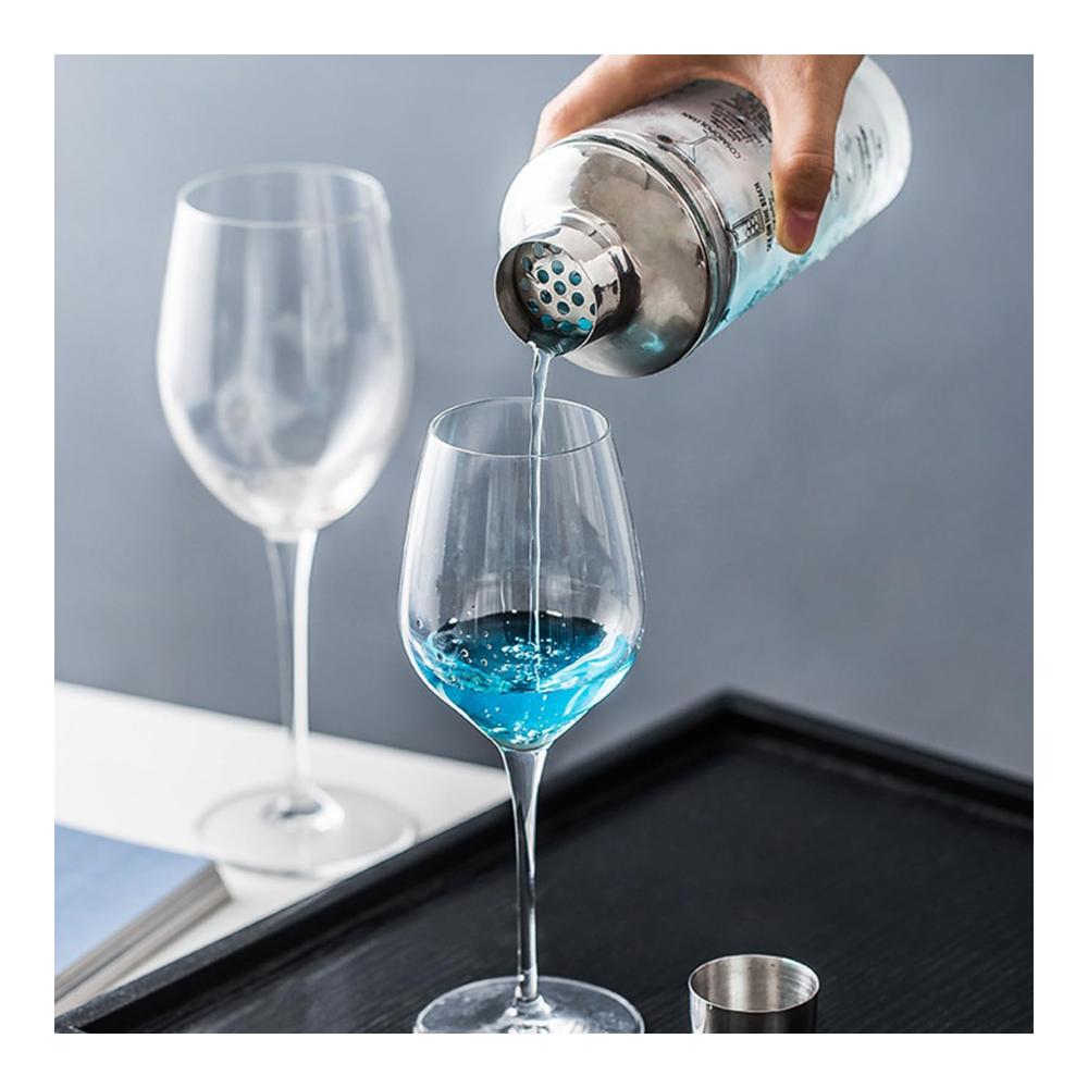 Exklusives Cocktail-Shaker-Set aus Edelstahl – Premium Barkeeper-Kit für stilvolle Getränkemixe – Langlebiger Martini-Shaker und sicheres Mixer-Set – Perfekt für Zuhause Bars & Partys
