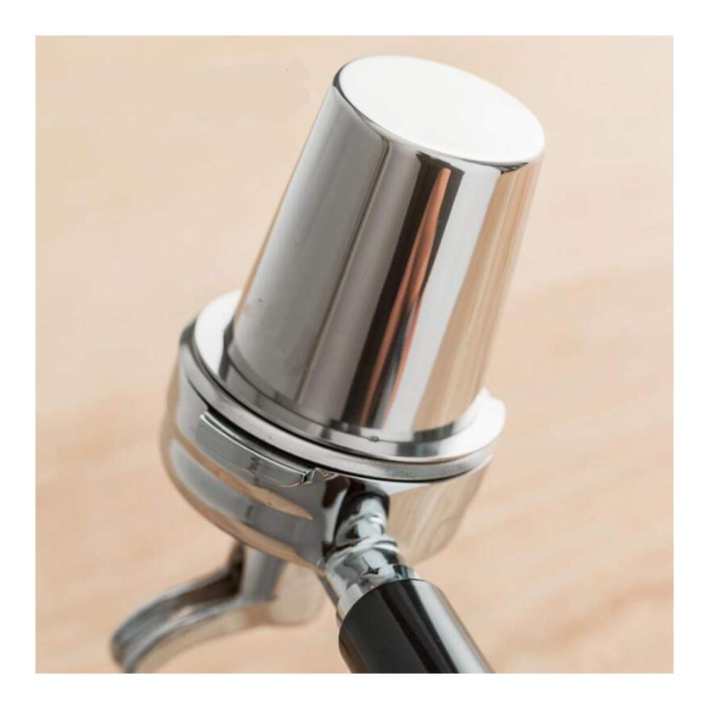 Edelstahl Tamper 51mm für perfekten Espresso – Kaffeepulver dosieren wie ein Profi! Hochwertiger Dosierbecher für Espresso-Maschinen und Portafilter – Präzises Tampen für aromatischen Kaffeegenuss