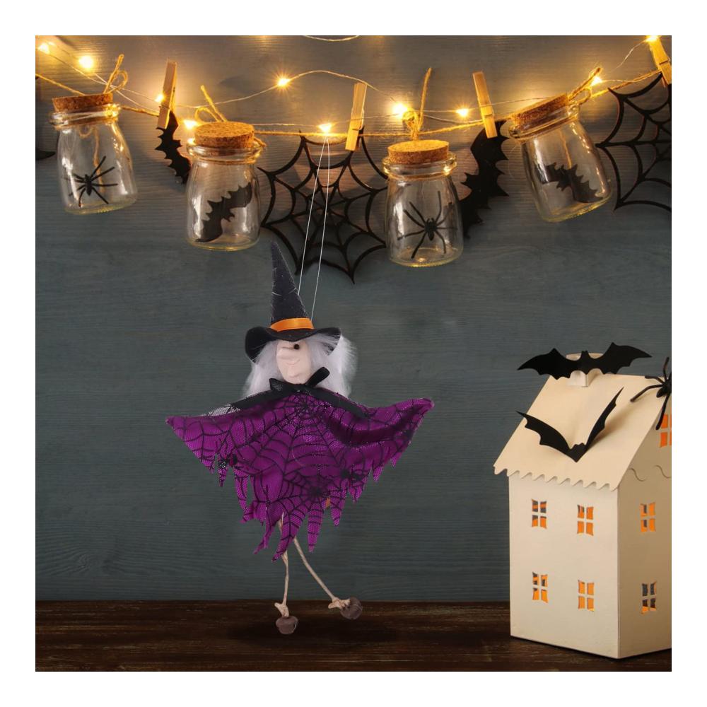 Handgemachte Herbst Puppen Niedliche Kürbis Zwerg Puppe für Halloween Deko - Dekorationen für Tisch & Zuhause - Perfektes Geschenk für die Urlaubssaison (Farbe Einheitsgröße
