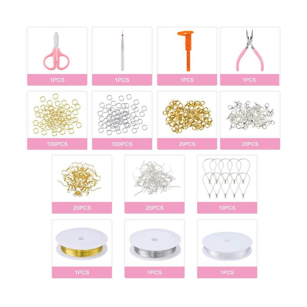 Kreatives Schmuckherstellungs-Set Gugxiom Perlen für Armbänder mit 26700 Glasperlen & 290 Anhängern – Ideales DIY-Kit für einzigartige Geschenke