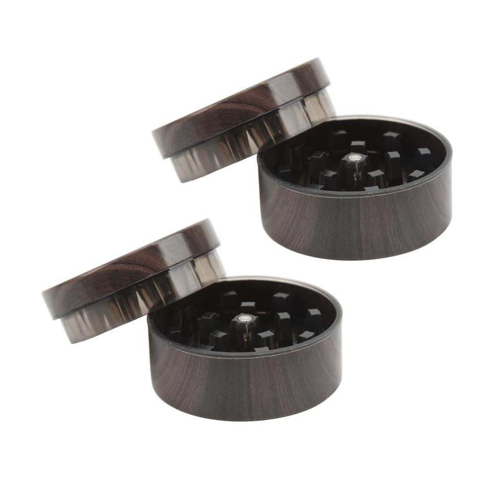 Hochwertige Pfeffermühle aus ABS-Metall-Holzmaserung | Tragbare Mini-Gewürzmühle für unterwegs | Leicht zu handhabendes Mini-Design für Gewürze | Küchenhelfer (3s8n01ofhc-11