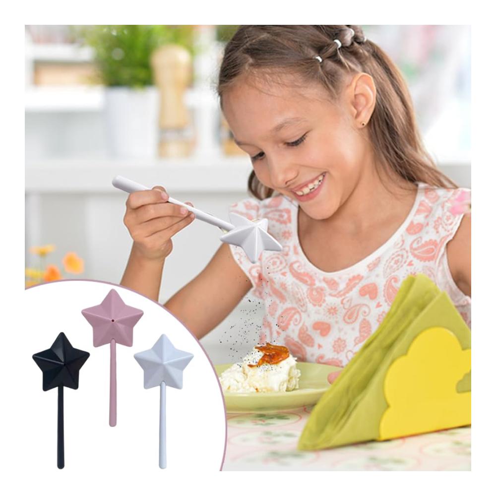 Salz- & Pfefferstreuersets Zauberstab-Design | 2er-Pack Salzstreuer für Halloween & Weihnachten | Küchenzubehör in 3 Farben | Einzigartiges Geschenk für Kochlie