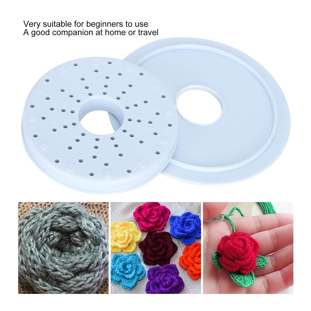 Entdecken Sie kreative Strickringe & -rahmen DIY-Blumen-Rundstrick-Webstuhl-Hersteller und Webwerkzeug für Wollhandwerk