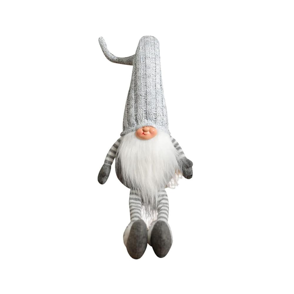 Eleganter Zierschmuck Weihnachten Gesichtslose Puppe mit Langem Haar für Festivals und Partys - Perfekte Weihnachtsdekoration für Schlafsofas Kinderzimmer und Fotografie! Typ 3