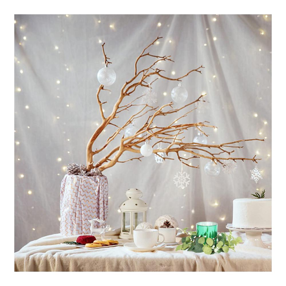 Entdecken Sie die Magie der Festtage mit unseren 4 Stück Weihnachtskerzenringen - Exquisite Kerzenkränze für festliche Tische Bankette und Hochzeiten. Schmücken Sie Ihren Tisch mit Mini-Kränzen und setzen Sie mit unseren Weihnachtskerzen das perfekte Herzstück. Grüne Dekorationen für ein unvergessliches Festivalerlebnis