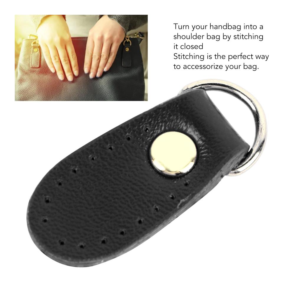 Effektiver Klebstoffentferner für Leder-D-Ringe | 20 Stück DIY-Handtaschen-Zubehör | Entfernt mühelos Kleberückstände | Für perfekte Lederprojekte und Handtaschenherstellung | Präzises Arbeiten ohne Beschädigung (Schwarz