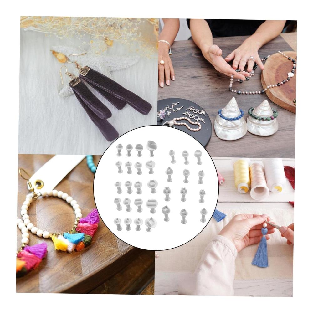 Entdecken Sie kreative Vielfalt 32 hochwertige Ausstechformen für DIY Schmuck Kekse und Gebäckbacken - Handgefertigtes Kunstzubehör für Polymer-Ton. Perfekte Formen für Ihre künstlerischen Meisterwerke