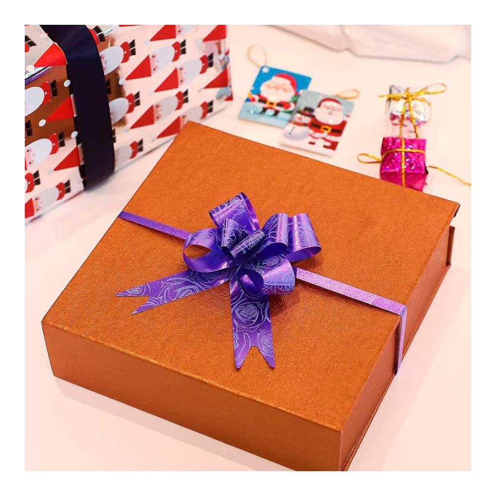 Entzückende Schleifen & Bänder 300er Set mit bunten goldenen Deko-Schleifen für Geschenkverpackungen Weinflaschen & mehr - Perfekt für Hochzeit & Geburtstag