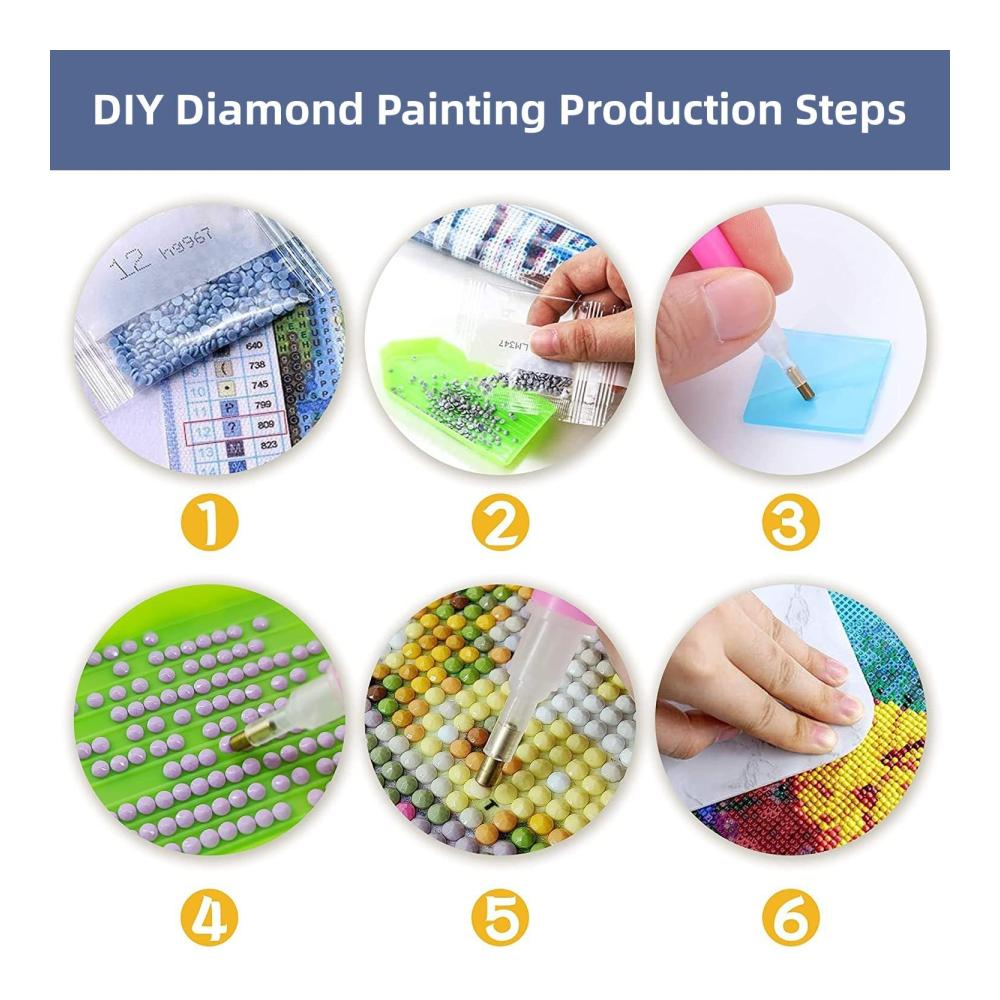 100x50cm Diamond Painting Set für Erwachsene & Kinder - DIY 5D Diamant Malerei Bausatz mit Halbem Baum Motiv - Komplettes Stickerei Bastelset für Home Decor und Geschenke - Inklusive Werkzeug