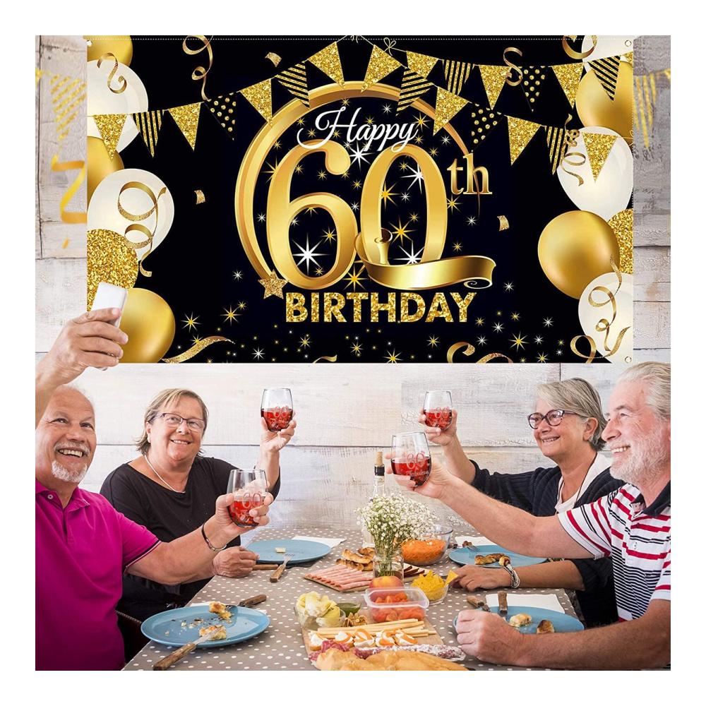 Rotweingläser 60. Geburtstag Geschenk für Männer und Frauen Weingläser Hochzeitstag Dekorationsgeschenk 17 Unzen Stiellos 60 und Fabulous Geburtstagsparty Weinglas für Jubiläum Weingläser mit Gravur