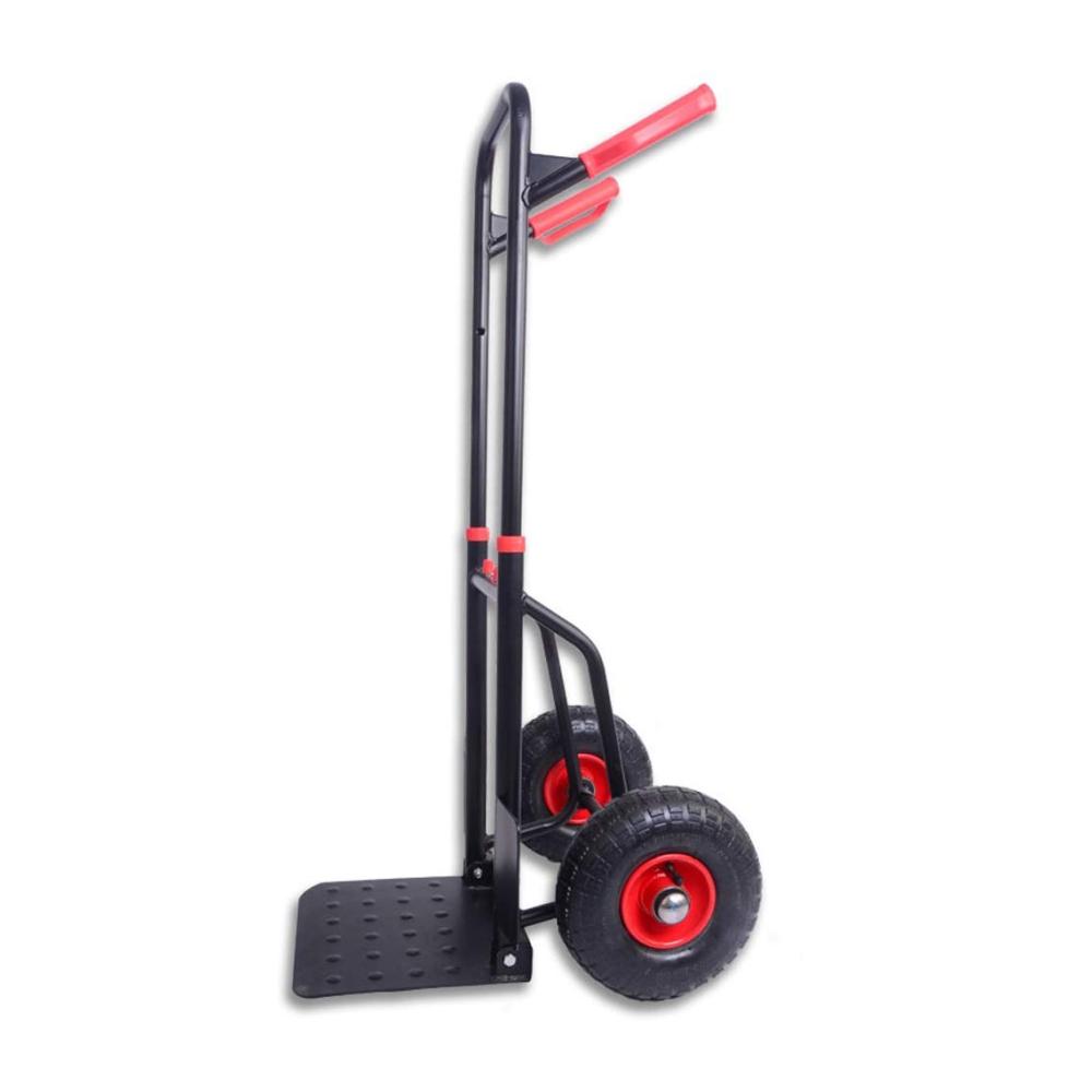 Einkaufstrolley Creative Folding Trolley für bequemen Einkauf & Transport | Klappbarer Warentransporter für Zuhause & Büro | Leichtes Lasten ziehen & schieben | Robuster Umzugswagen (Far