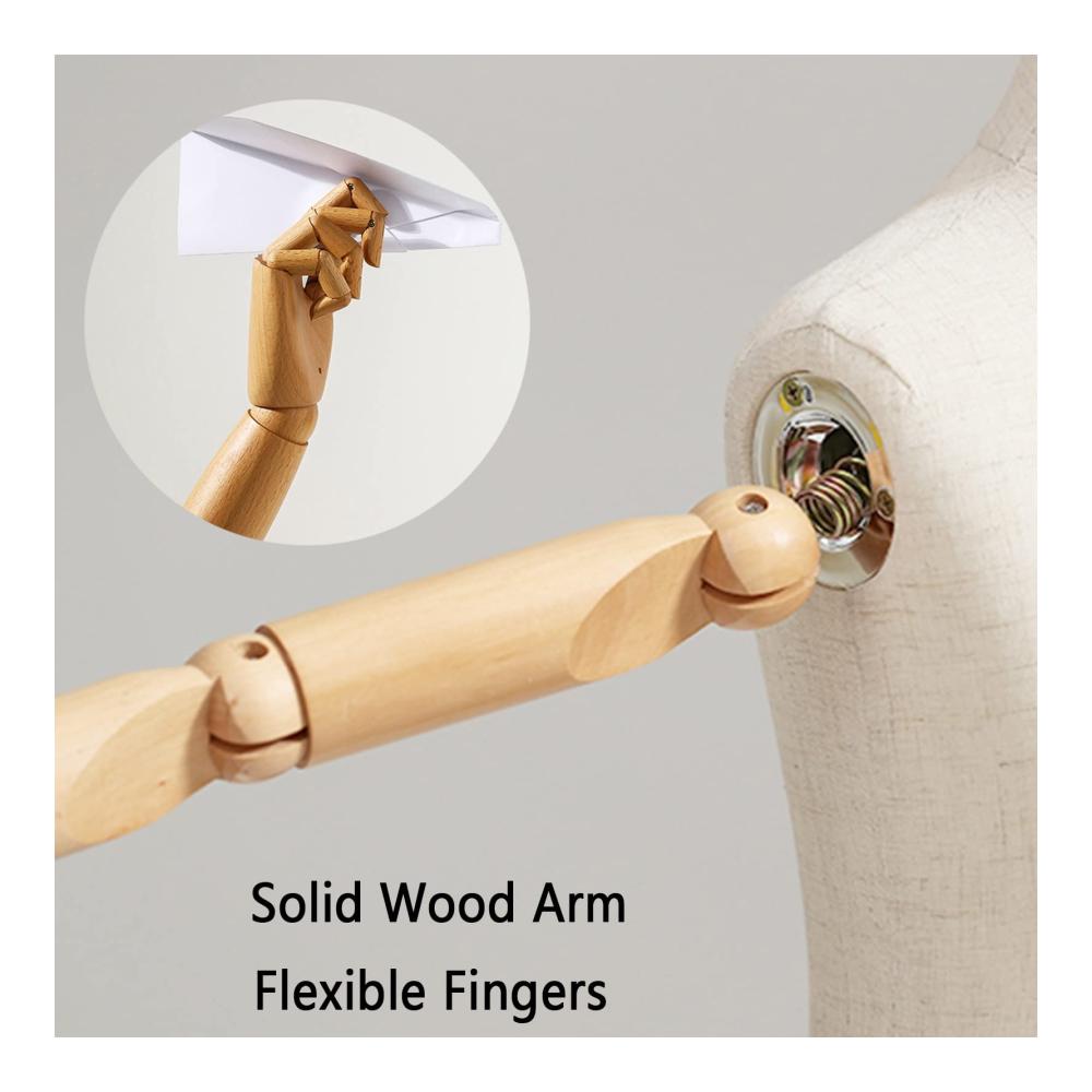 Entdecken Sie kreative Schneiderpuppen HAIPENG Kinder Schneiderpuppe Torso Büste für Bekleidungsgeschäfte und Schaufenster. Höhenverstellbar von 105-168 cm mit Holzarmen für eine realistische Präsentation. Perfekt für Näharbeiten und Ausstellungen. Wählen Sie aus 2 stilvollen Far
