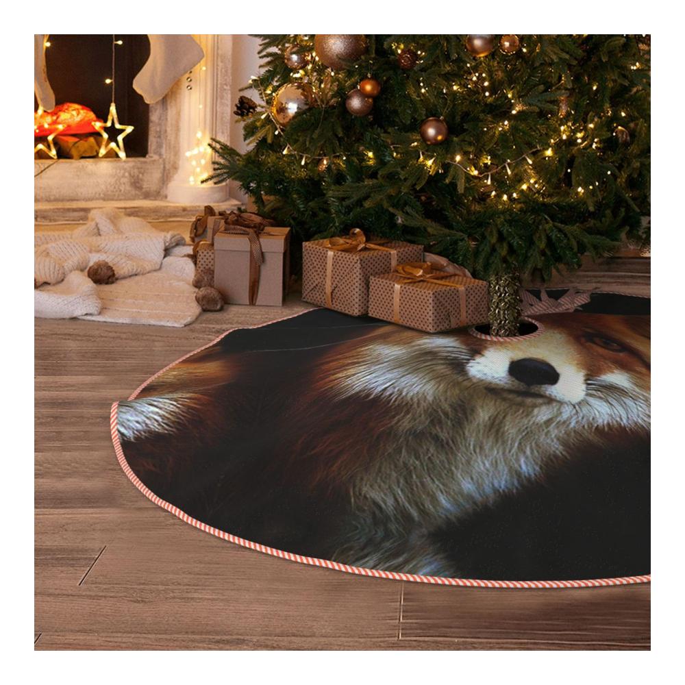 Elegante Weihnachtsbaumständerhüllen Hanf-Design für stilvolle saisonale Dekoration - Perfekt für Weihnachtsdekorationen und festliche Atmosphäre