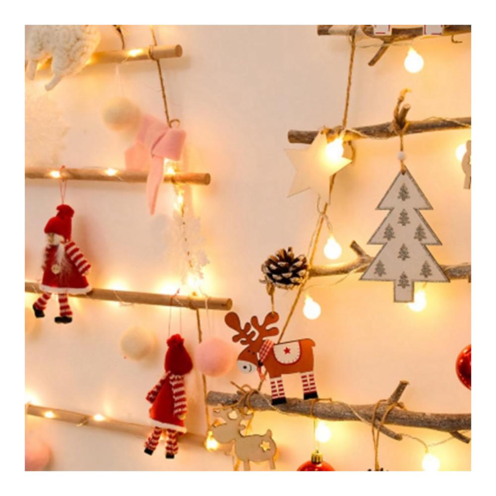 Entdecken Sie den Zauber von Weihnachten 2er-Set Künstliche Weihnachtsbäume - DIY Wandbehang perfekte Dekoration für Ihr Zuhause festlich und stilv