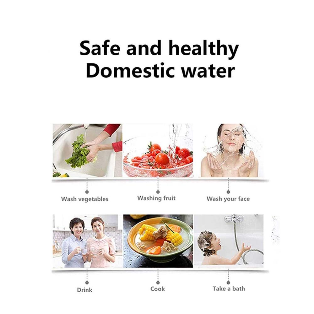 Maximale Wasserqualität 8er-Pack Trinkwasser-Ersatzfilter für Spüle | CTO Kokosnussschalen-Aktivkohlegranulat | 5 Mikron | Für Ganzhaus 10-Zoll-Wasseraufbereitungssystem