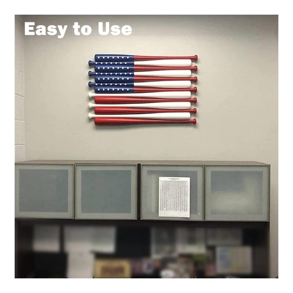 Blattgold Acrylskulptur-Bastelset Amerikanische Flagge & Wandkunst für Unabhängigkeitstag! Perfekte Heimdekoration & Wohnzimmer-Türanhänger. Gönnen Sie sich luxuriöse Base