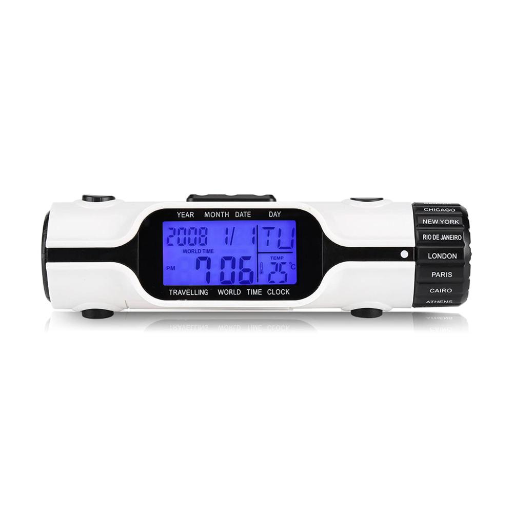 Beginnen Sie Ihren Tag richtig mit unserem innovativen Taschenformat LED-Digital-Wecker. Weltweit einsetzbar leicht und mit 16 Weckmelodien für Ihren perfekten Start. Inklusive Reisewecker und Außenthermometer für unter
