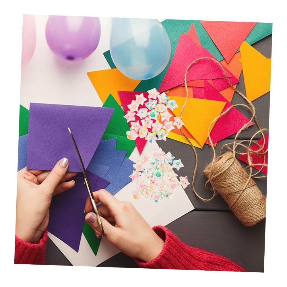 Holen Sie sich kreative Origami-Ideen mit 400 Stück Origami-Sternen ideal für Geschenke und Dekorationen. Perfektes Papier für Sternenbanner und berühmte Designs