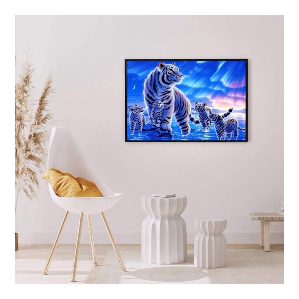 Premium Zubehör für Künstler 5D DIY Vollrund Strass-Set für Abstrakte Malerei auf Leinwand – Perfekte Mosaik Kits für Kunst und Zuhause Dekor – Ideales Geschenk